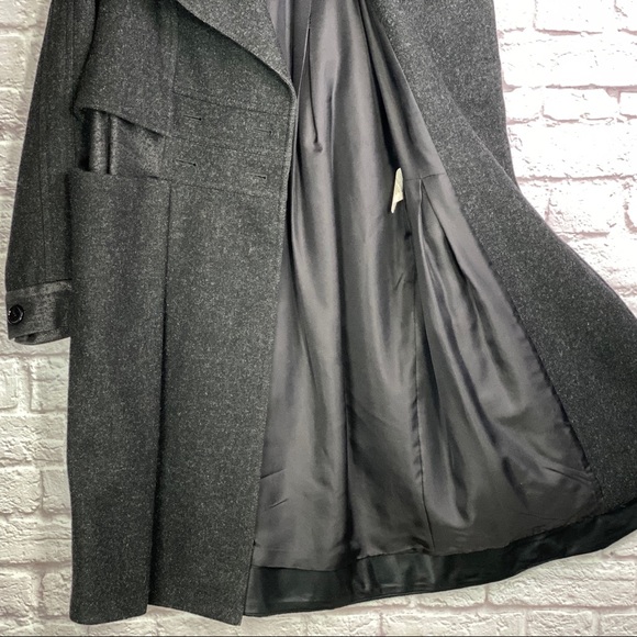 Authentic YSL Vintage Wool Trench Coat - Picture 9 of 13